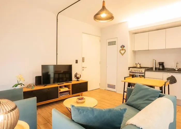 Apartment Cute In The Historic Center With Gym Mexico City